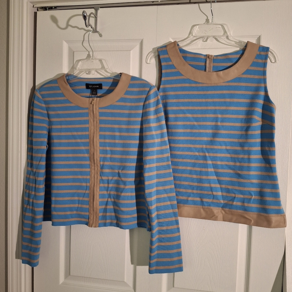 St. John Cardigan Set - 2 Piece